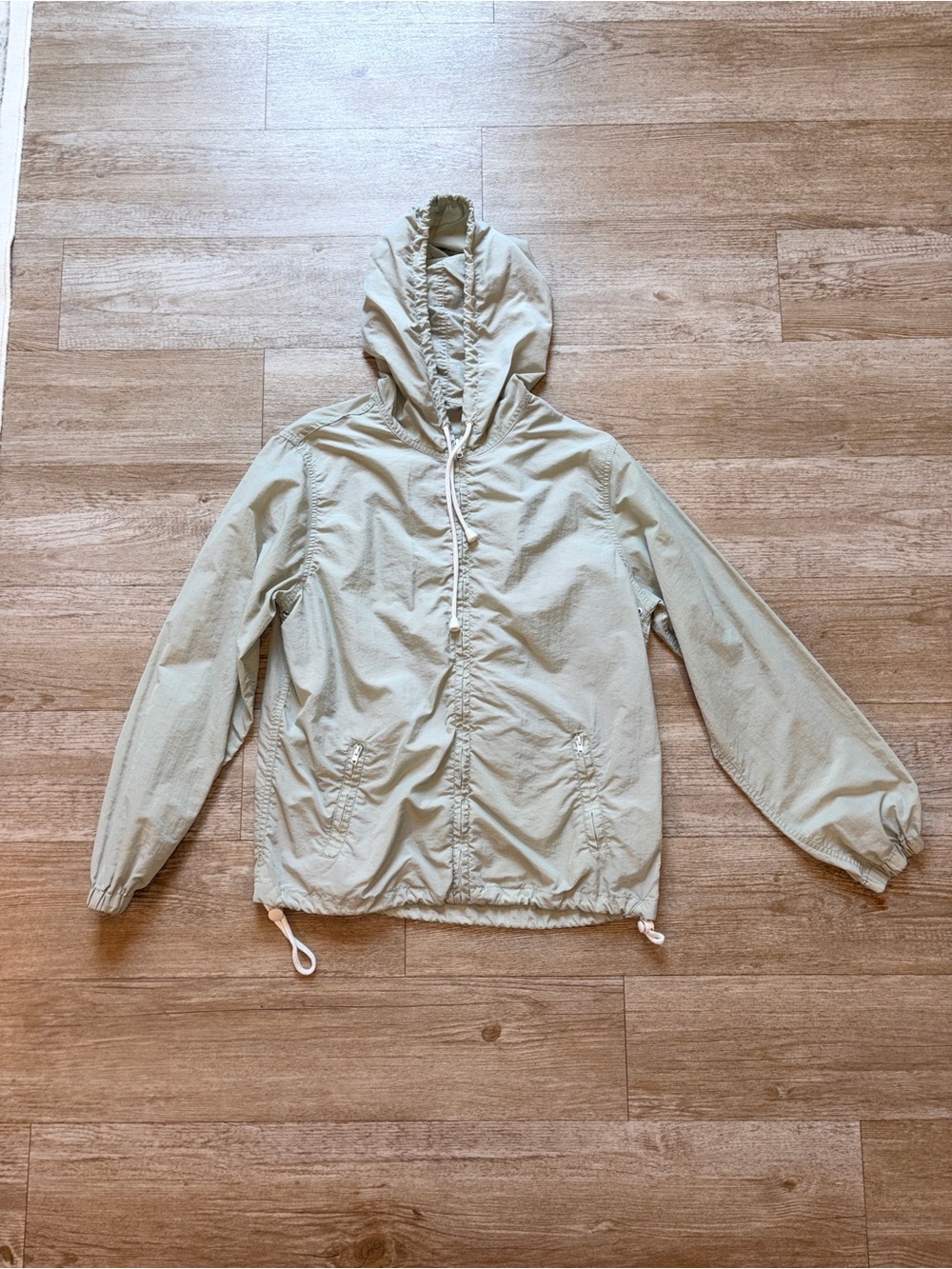 Sage Hooded Utility Jacket